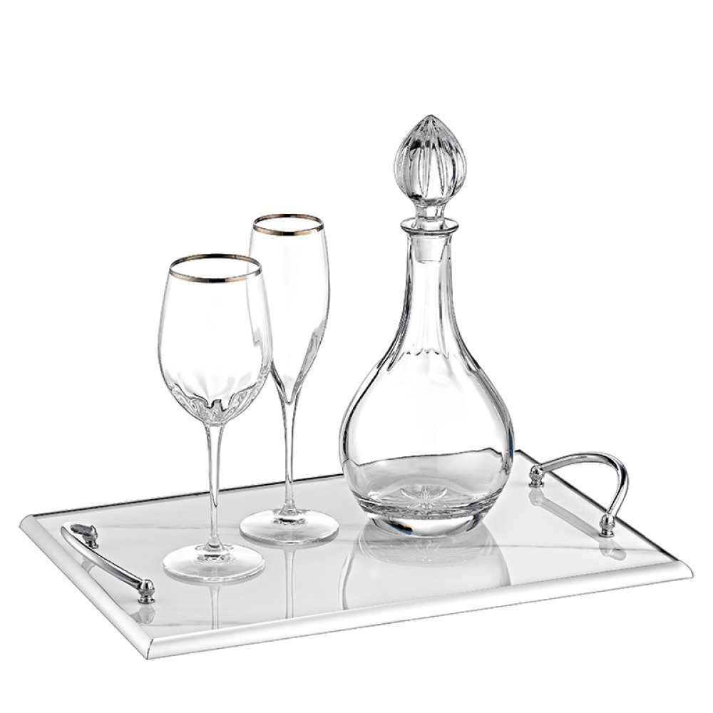 Σετ Γάμου Καράφα-Ποτήρι-Δίσκος κωδ.SET344