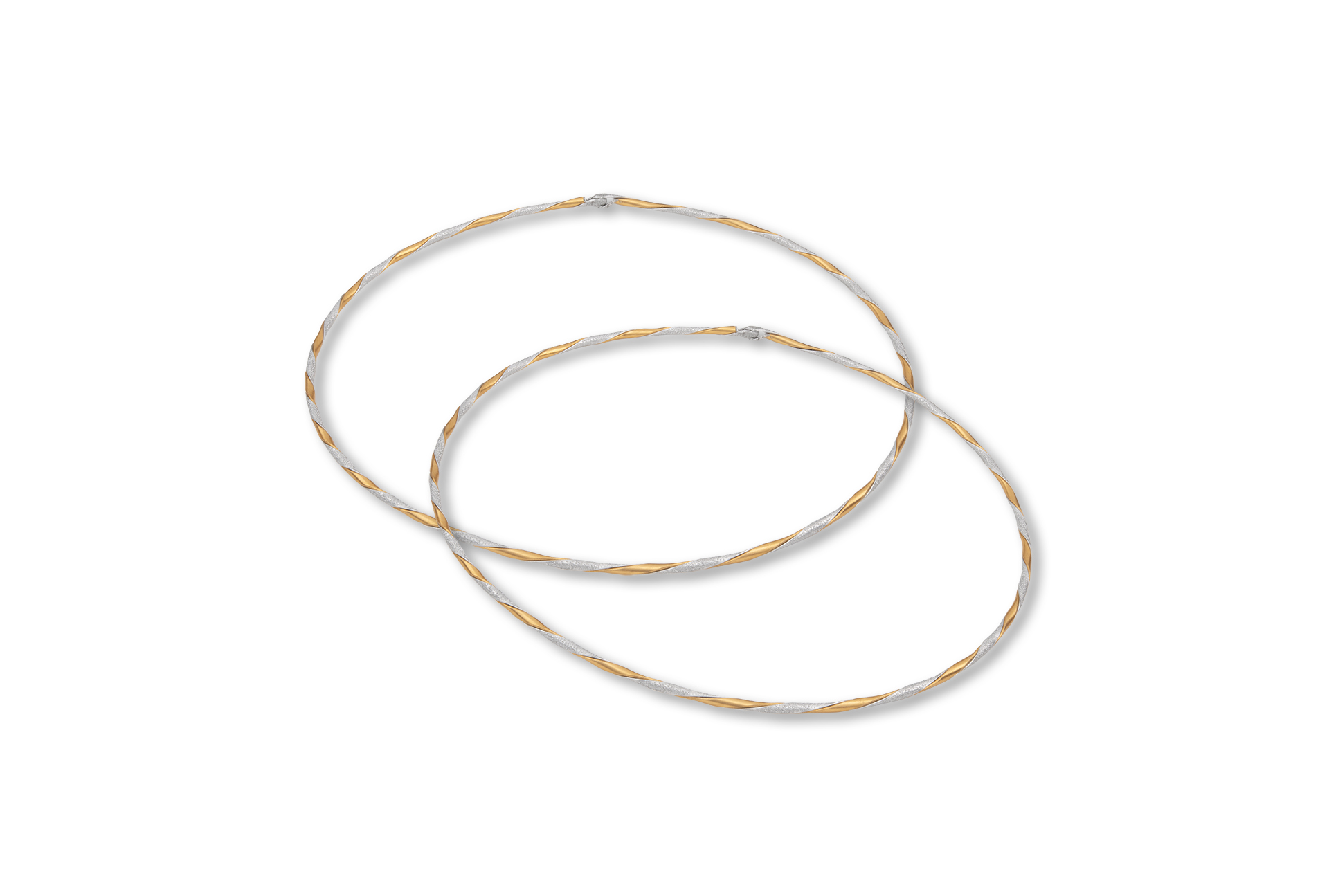 Στέφανα Γάμου με Ασημί και Επίχρυση Βέργα κωδ.7325