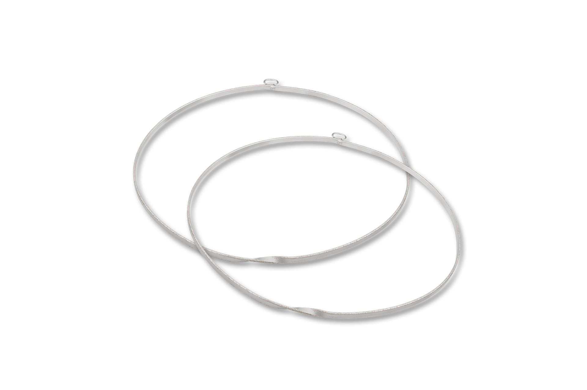 Στέφανα Γάμου Επάργυρα Αμμοβολή κωδ.4829