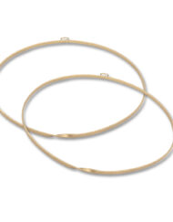 Στέφανα Γάμου Επάργυρα Αμμοβολή κωδ.4830