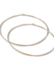 Στέφανα Γάμου Επάργυρα με Διπλή Βέργα κωδ.4832