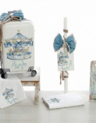 Σετ Βάπτισης Τρόλεϊ "Royal Carousel"