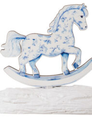 Κεραμικό Βραχάκι με Αλογάκι κωδ.Κ1003