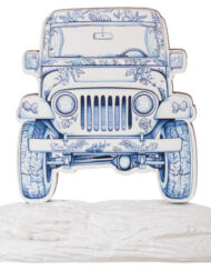 Κεραμικό Βραχάκι με Αυτοκίνητο κωδ.Κ1006