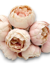 Πεόνια Πούδρα Μπουκέτο 7τμχ κωδ.Λ91