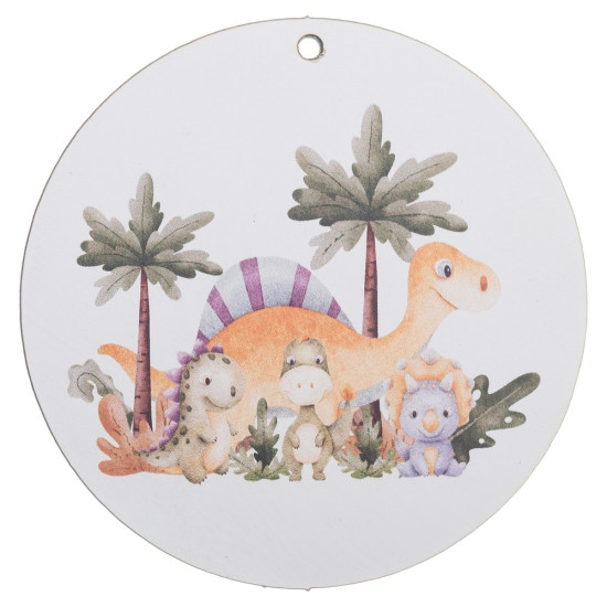 Ξύλινο Στοιχείο Δεινόσαυροι 7εκ. κωδ.ΝΒ700