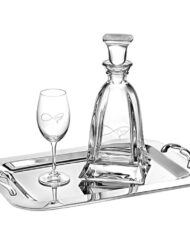 Σετ Γάμου Καράφα-Ποτήρι-Δίσκος κωδ.SET323