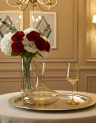 Σετ Γάμου Καράφα-Ποτήρι κωδ.STG8477