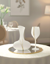 Σετ Γάμου Καράφα-Ποτήρι κωδ.STG8471