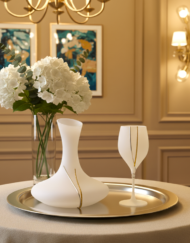 Σετ Γάμου Καράφα-Ποτήρι κωδ.STG8474